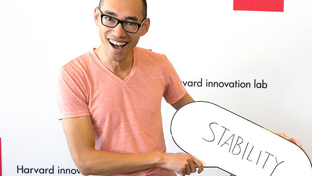 Anda Greeney in Harvard Innovation Lab photoshoot