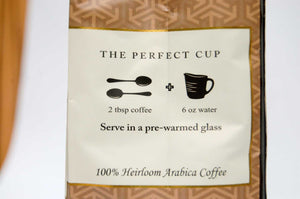Yemen coffee bag brew directions